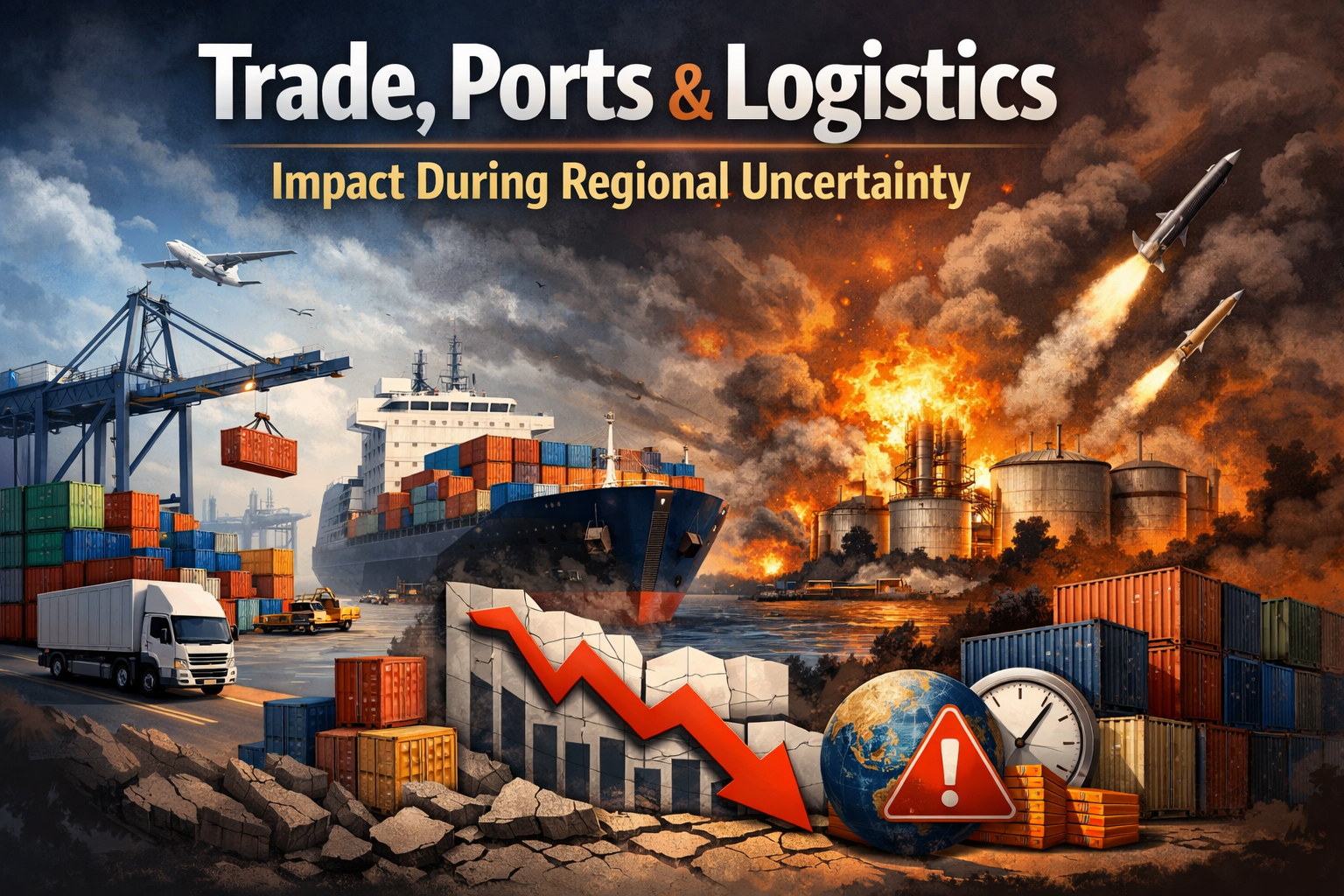 Trade, Ports & Logistics Impact During Regional Uncertainty